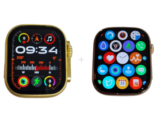 2 Relojes Inteligentes + 7 Manillas Set